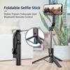 TOKQI L13 Mini Selfie Stick Foldable Tripod 44.48" Extended Pole with Wireless Bluetooth Remote for Android IOS Smartphone Shoot 7