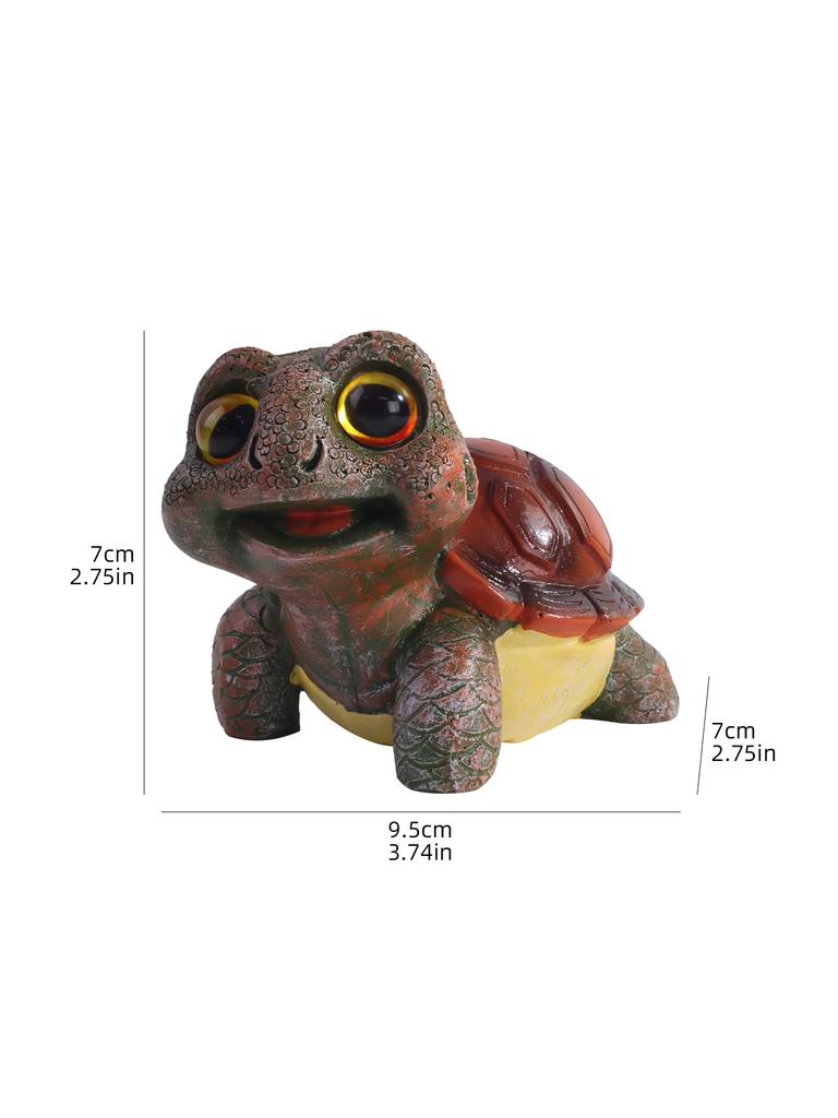 1pc Home Turtle tabletop decoration Resin home decor Garden decor Creative sea creatures