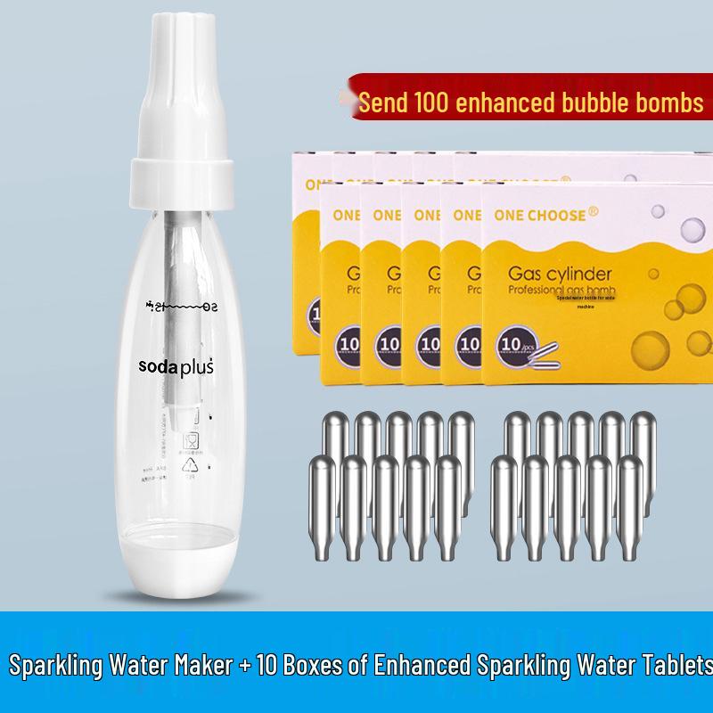 Portable Carbonated Beverage Maker for Home and Bubble Tea Shop