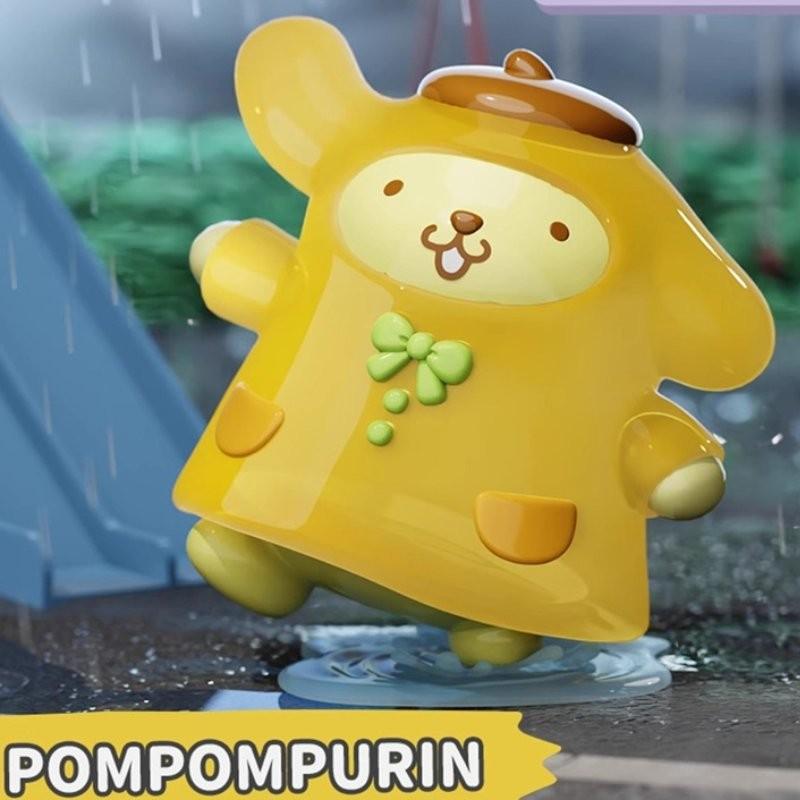 Adorable Sanrio Rainy Day Series Blind Box Figurine Featuring Kuromi And Pochacco Gifts
