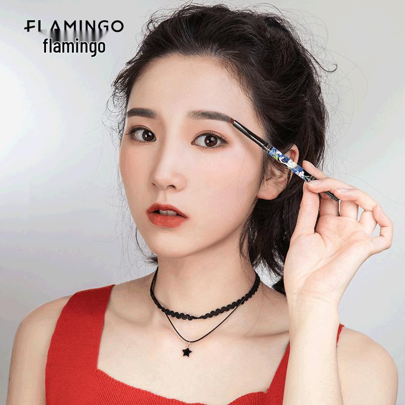 Flamingo Precise Shaping Automatic Eyebrow Pencil with Triangle Tip and Brush 05# Sweet Coffee