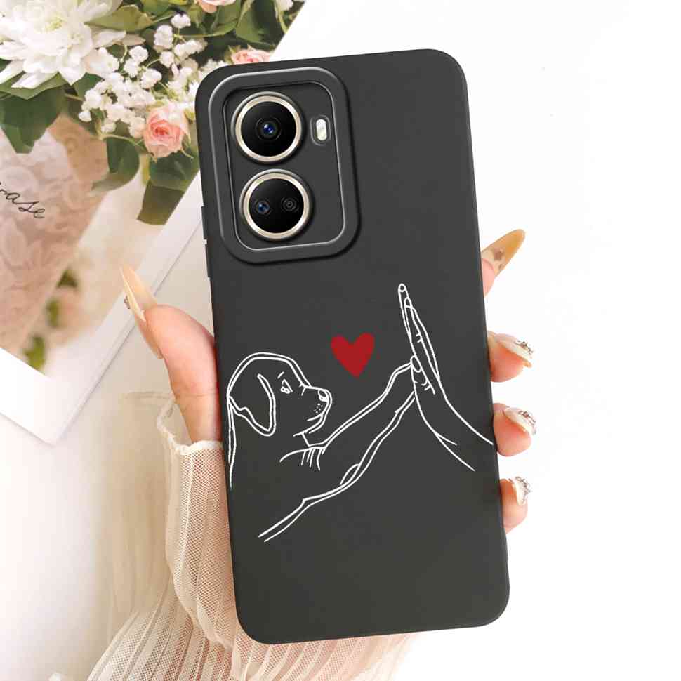 For Huawei Nova 10 SE Case Cute Cat Painted Soft Silicone Phone Back Cover For Huawei Nova10 SE nova10SE 10SE Case Bumper