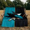 San-Jose Sharks Hockey Blanket Flannel Throw for Sofa, Indoor, Camping, Living Room, Office, Chair, And Bed Soft Birthday Gift