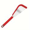 1pc Stainless Steel Spatula, Silicone Handle Heat-Resistant Frying Pan Turner, Non-Stick Kitchen Utensil for Cooking Steak and Fish - for Christmas