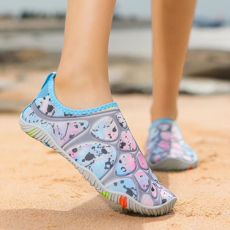 Summer Women Non Slip Beach Water Shoes Woman Sea Barefoot Shoes Aqua Swimming Shoes Size 34-42 Dropshipping