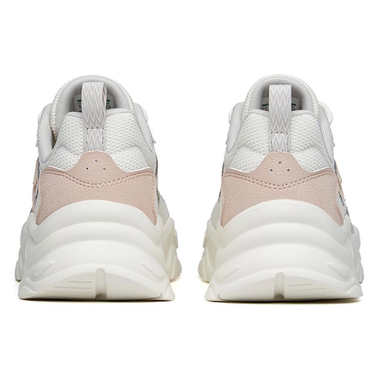 New Anta Cushioning Anti-Slip And Wear-Resistant Low-Top Casual Shoes Women's Pink Gray White 122228891-2