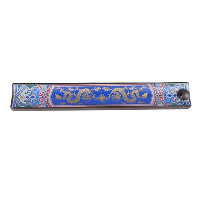 Keramischer Räucherstäbchenhalter Keramischer Räuchergefäß Aschenfänger für Ablagen, Meditationsraum, Yoga, Zuhause, Büro