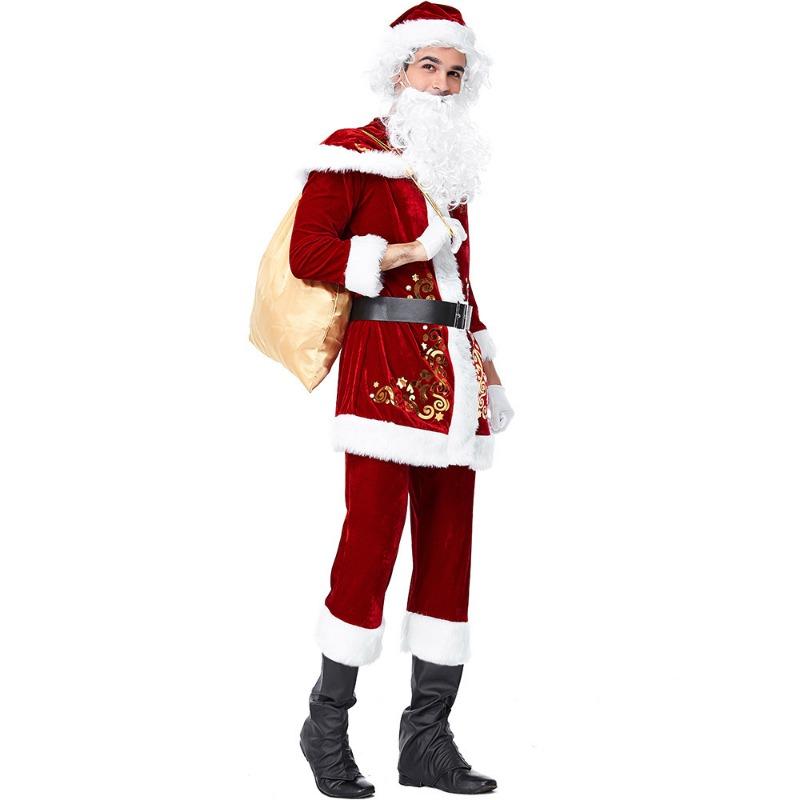 Santa Claus Clothing Adult Men's Christmas Clothing Men's Couple Stage Clothing