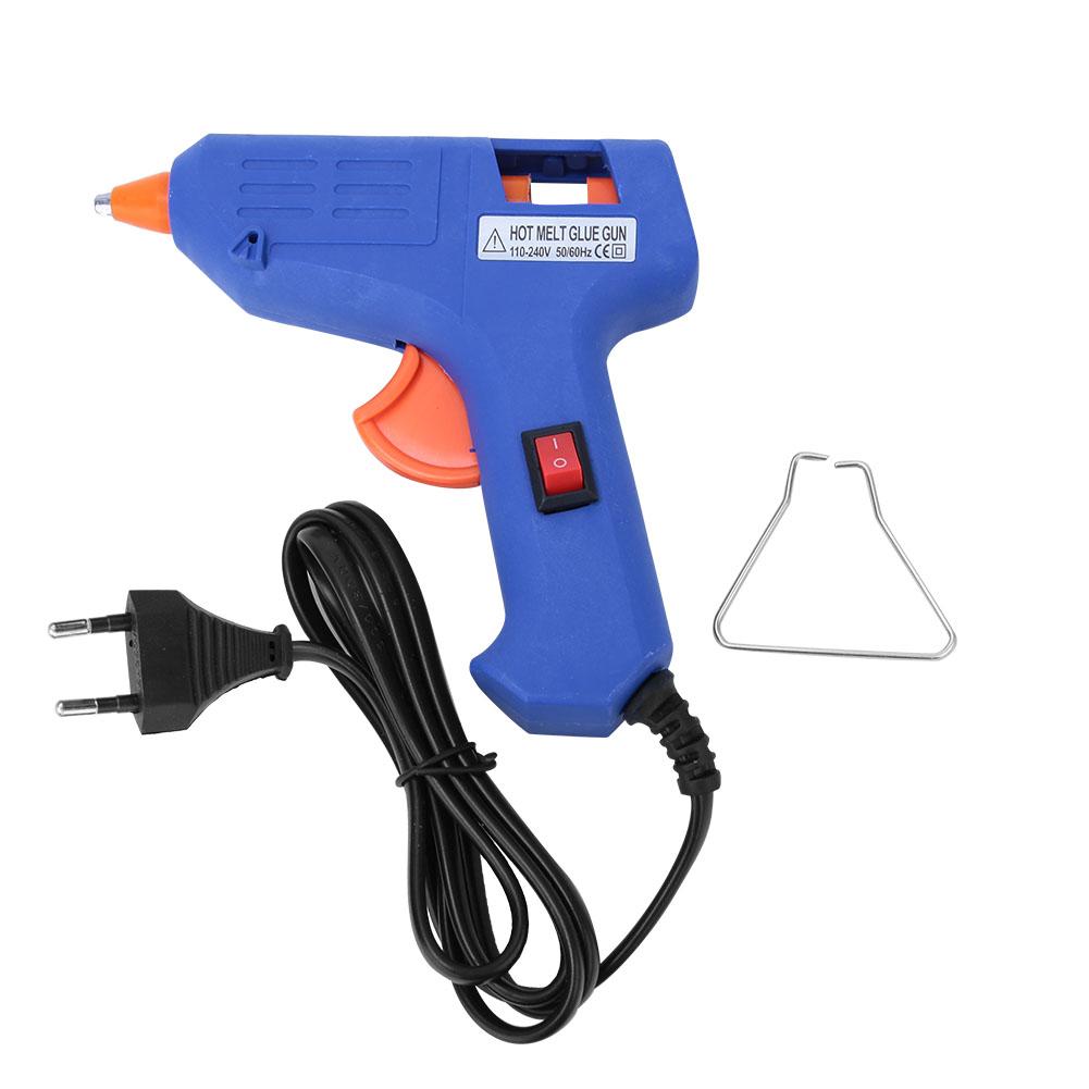 20W Hot Melt Glue with Manual Electric Hot Melt Glue (Black )