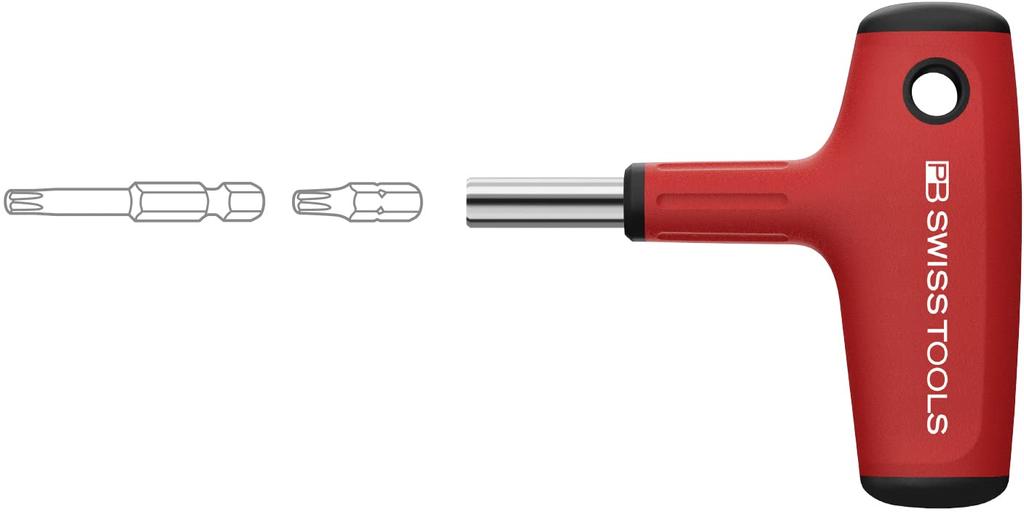 PB SWISS TOOLS PB Cross Handle Bit Driver Handle 1254-10-30M