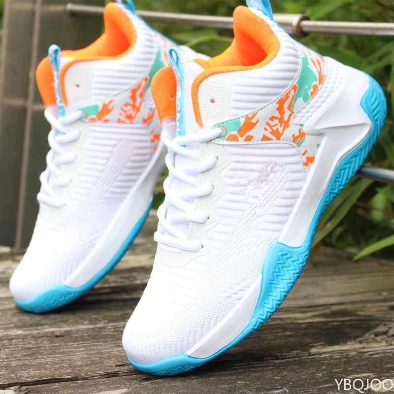 

Men s Basketball Shoes New Lace Up Soft Soled Trendy Casual Design Sports Color Blocked Vulcanized Shoes Zapatillas De Deporte 45 белый