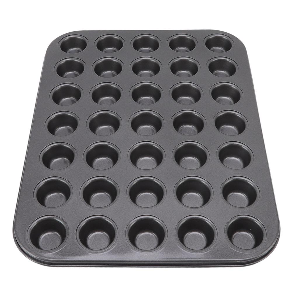 Carbon Steel Cupcake Baking Tray Nonstick Cake Mold Mini Muffin Pan Home Commercial Bakery