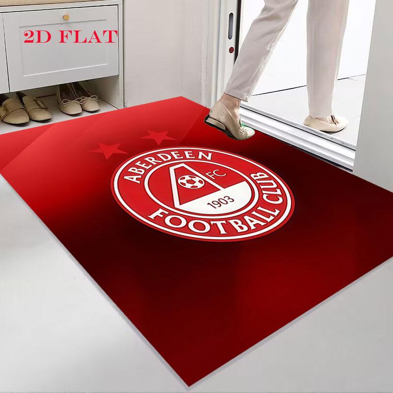 Aberdeen logo Carpet Rug for Living Room Bedroom Home Sofa Decoration,Kids play Nonslip Floor Mat