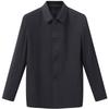 EMZ Men's Wool & Cashmere Blend Mid-Length Trench Coat