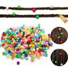1900Pcs Acrylic Beads Colorful Bucket Beads for DIY Bracelet Fashion Jewelry Making
