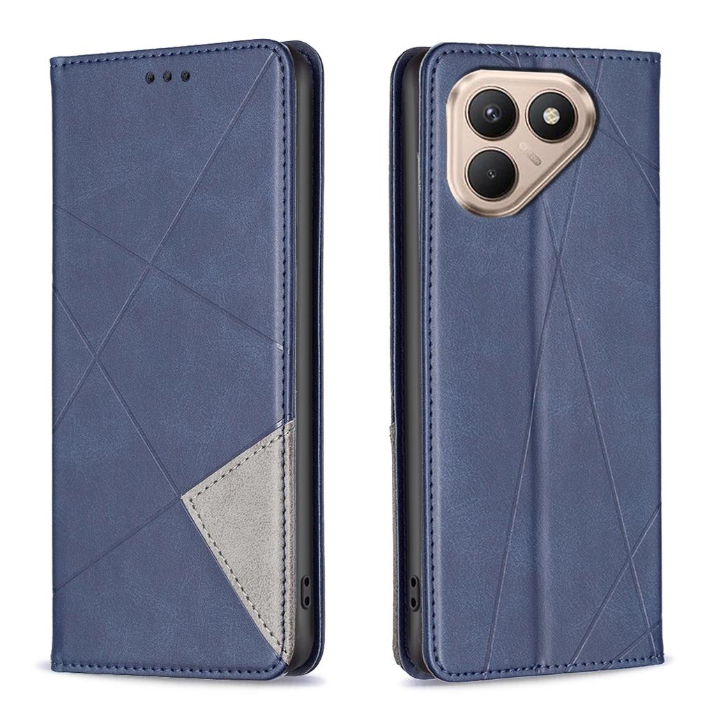 For TECNO Pova 7 Pro 5G Case Card Slots Geometry Imprint Leather Phone Cover
