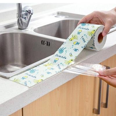 8x280cm Waterproof Caulk Tape,Self-Adhesive Sink Tape,Kitchen Washbasin Sink Waterproof Sticker,For Wall Corner