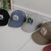 Unisex tree embroidered point cotton hat