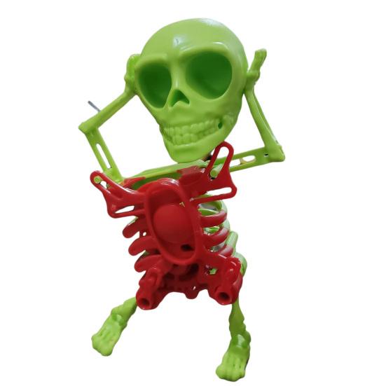 Kids Wind-up Dancing Skeleton Toy No Need Battery 3D Print Shaking