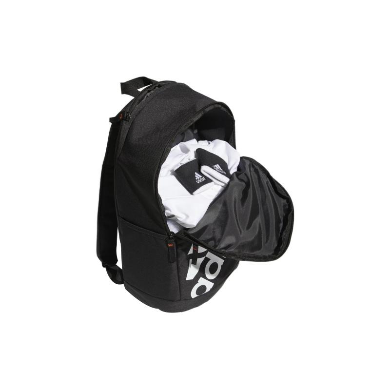 adidas Rucksack aus recyceltem Polyester, Leinwandbindung, Regular, Unisex, Schwarz, Adidas HP1461