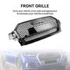 Gloss Black Front Bumper Radiator Vent Mesh Grille Grill Fit Q7 2016-2019