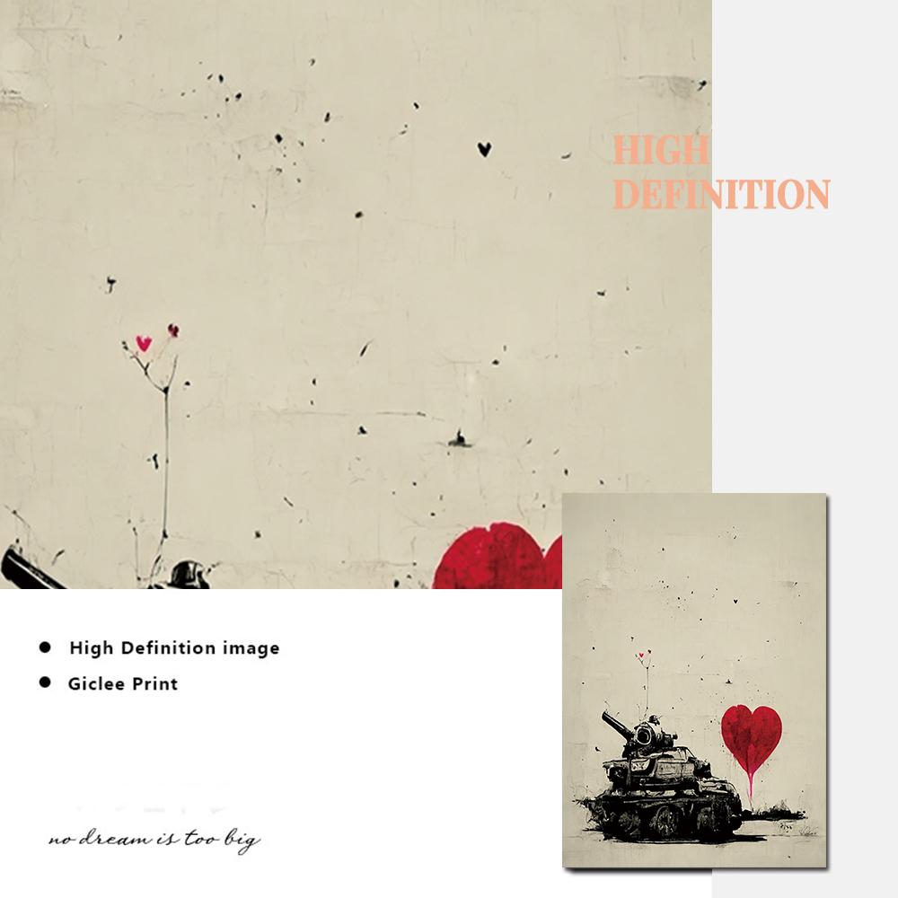 Banksy Street Graffiti Decorative Canvas Painting Smartphone Girl Art Poster Abstract Figure Mural Room Wall Decoration Prints