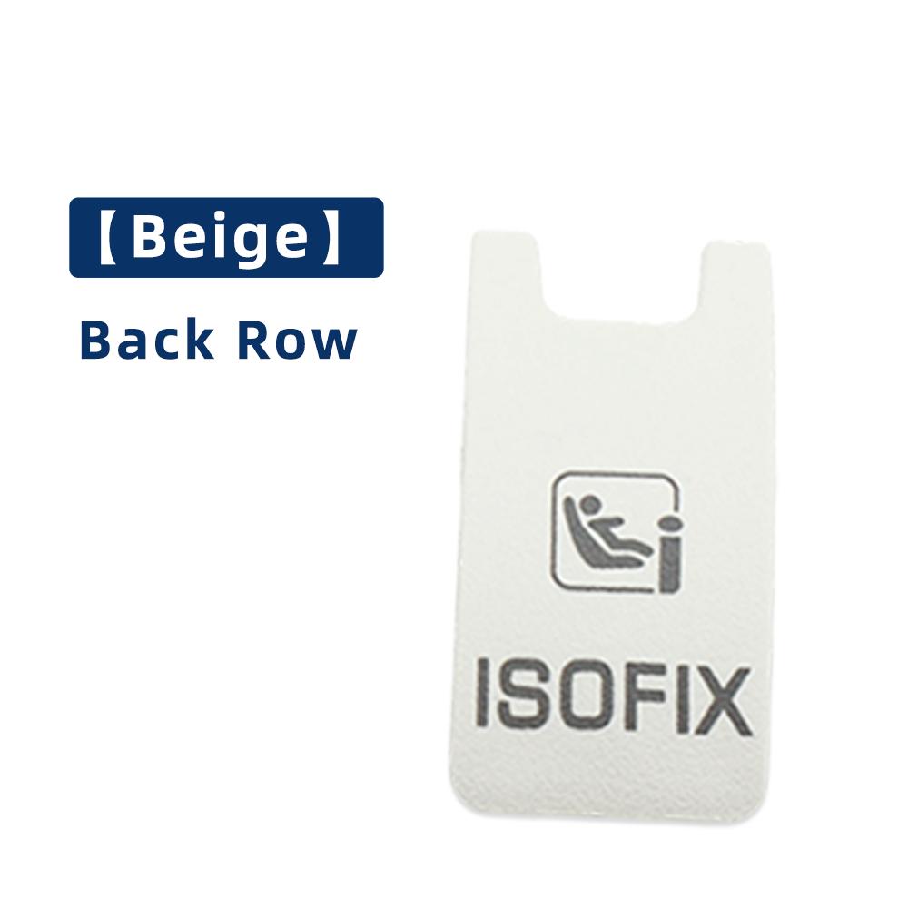 Child Seat Isofix Trim Cover For Jaguar XFL XEL F-Pace Land Rover Range Rover Car Rear Child Seat Cover Interior Accessories