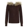 Furry Hooded Knitwear Hoodies Y2k Streetwear Full Sleeve Zip-up Women's Sweatshirts Korean Fashion Outwears Ladies