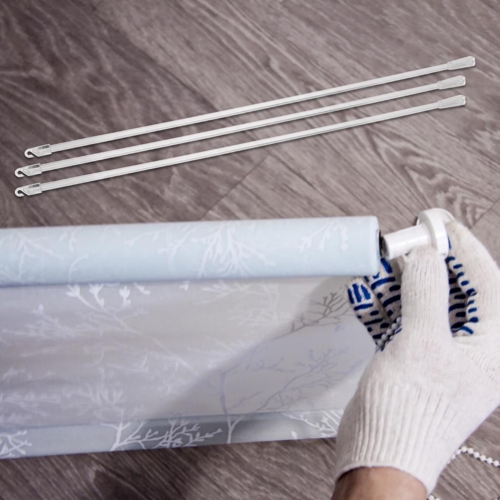 6Pcs Fiberglass Vertical Blind Wand Replacement Rod Window Curtain Pull Opener Stick Blind Wand Window Opener Pole