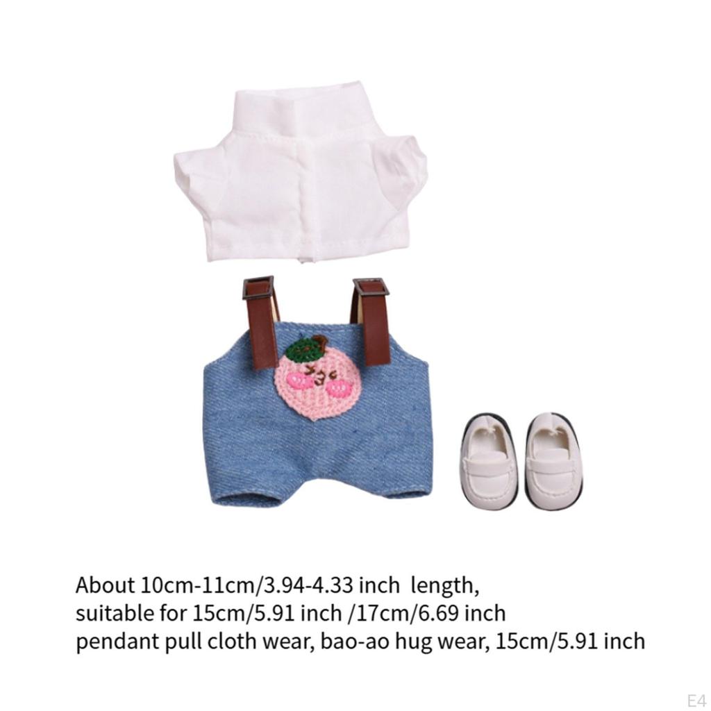 15cm 17cm Doll Apparel for Plush Toys, Outfits, Dress Up Accessories, And Photo Props