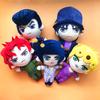 JoJo's Bizarre Adventure Plush Toy Bucciarati Josuke Giovanna Noriaki Jotaro Stuffed Dolls Anime Plushies Figure Pillow Gifts
