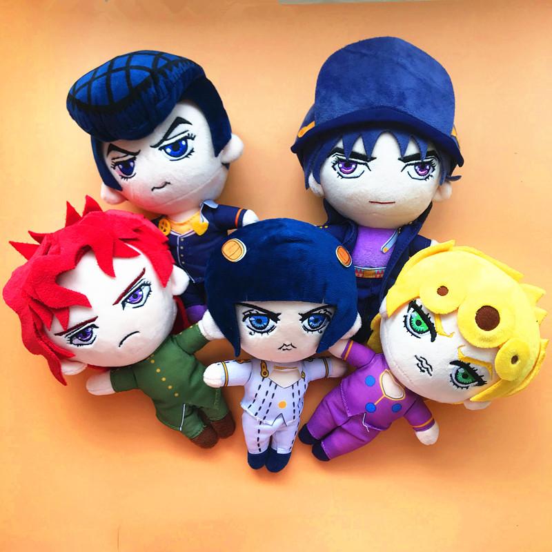 JoJo's Bizarre Adventure Plush Toy Bucciarati Josuke Giovanna Noriaki Jotaro Stuffed Dolls Anime Plushies Figure Pillow Gifts
