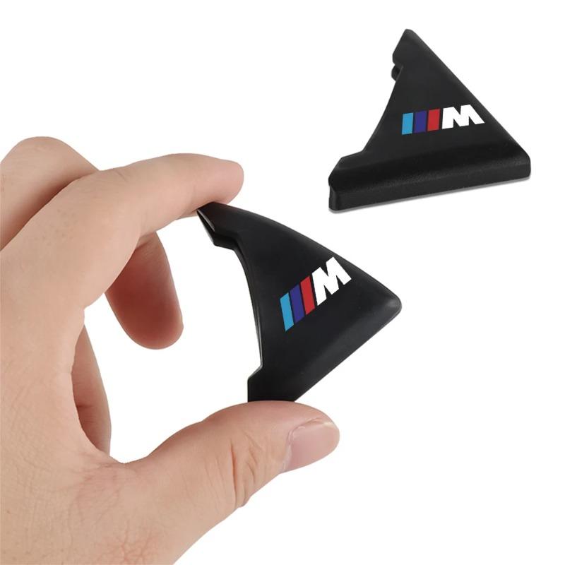 2 stk/sett Gummi Bil Dørhjørne Anti-Riper Beskyttelsesdekaler For BMW M E46 Serie 1 E90 E60 F30 X1 F48 F20 Auto Tilbehør