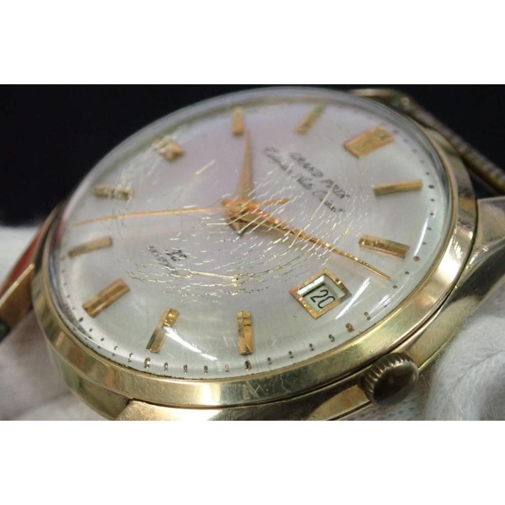 Used  [Rare] ORIENT CALENDER AUTO ORIENT Orient Grand Prix Calendar Auto  Working item/Disc only/Automatic Winding