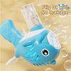 10 Hole Children's Toy Whale Bubble Machine Fully Automatic Handheld Bubble Blowing Machine Without Battery and Bubble Water