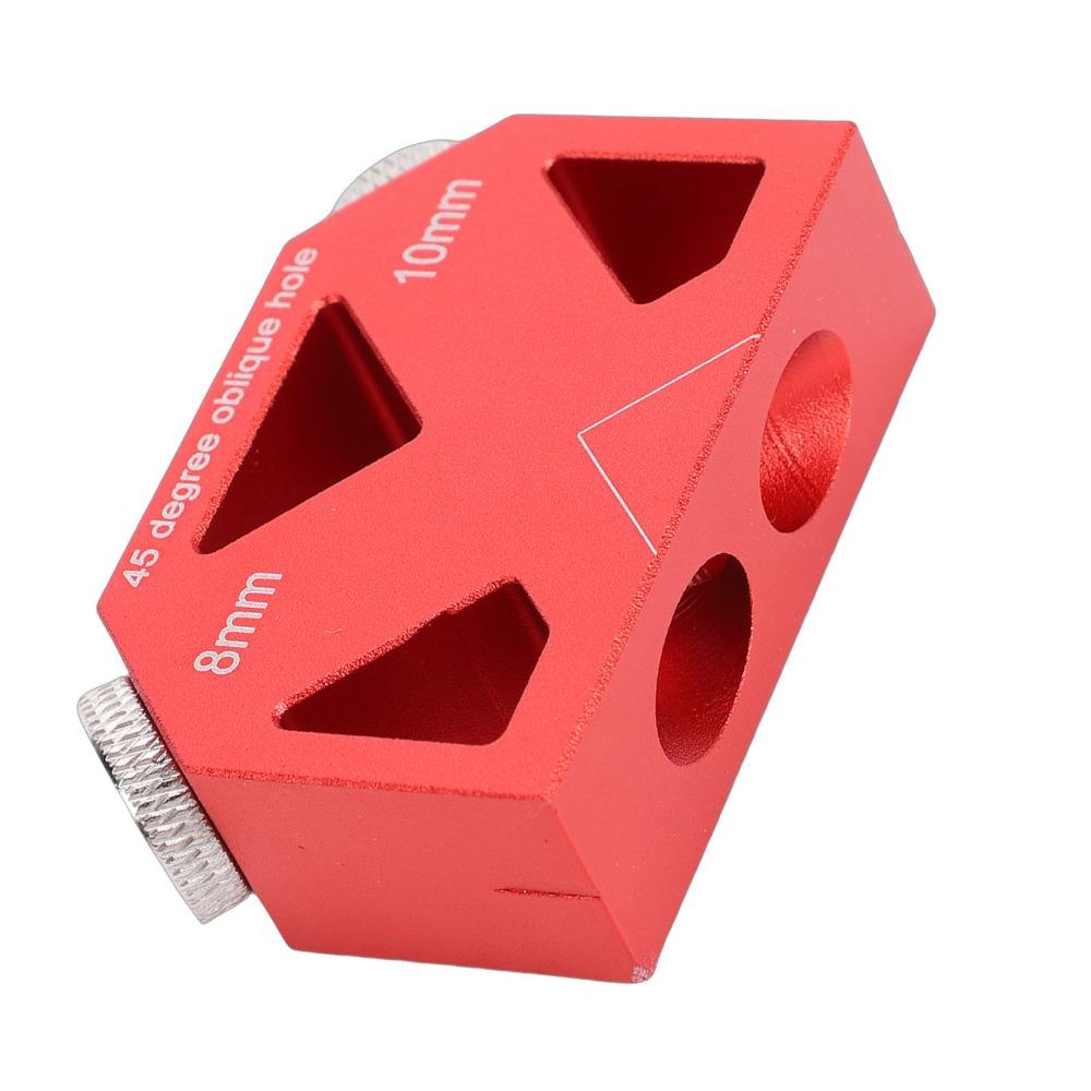 9.5mm Drill Bits Drill Guide Positioner Aluminum Alloy Screw Jig Guide Woodworking