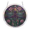 Acrylic Puzzle Suncatcher Decoration, Stained Glass Door Window Hanging Ornament, DIY Puzzle Crafts Pendant for Adults, Puzzle Enthusiasts