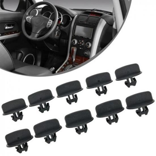 10Pcs 68034329AA Bumper Lower Deflector Retainer Clips For Jeep Grand Cherokee