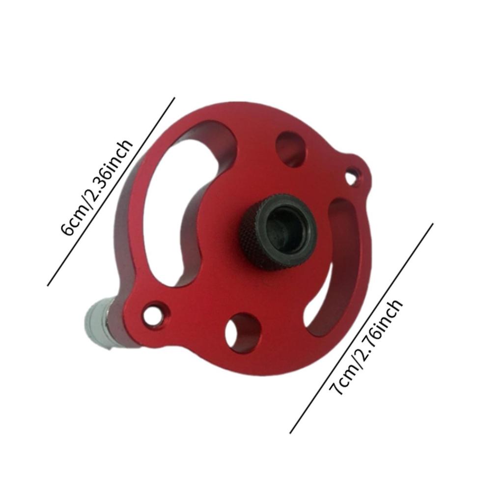 Woodworking Pocket Hole Jig Stainless Steel Accessories Easy to Mount Parts Vertical Doweling Jig for Woodworking Drilling Guide