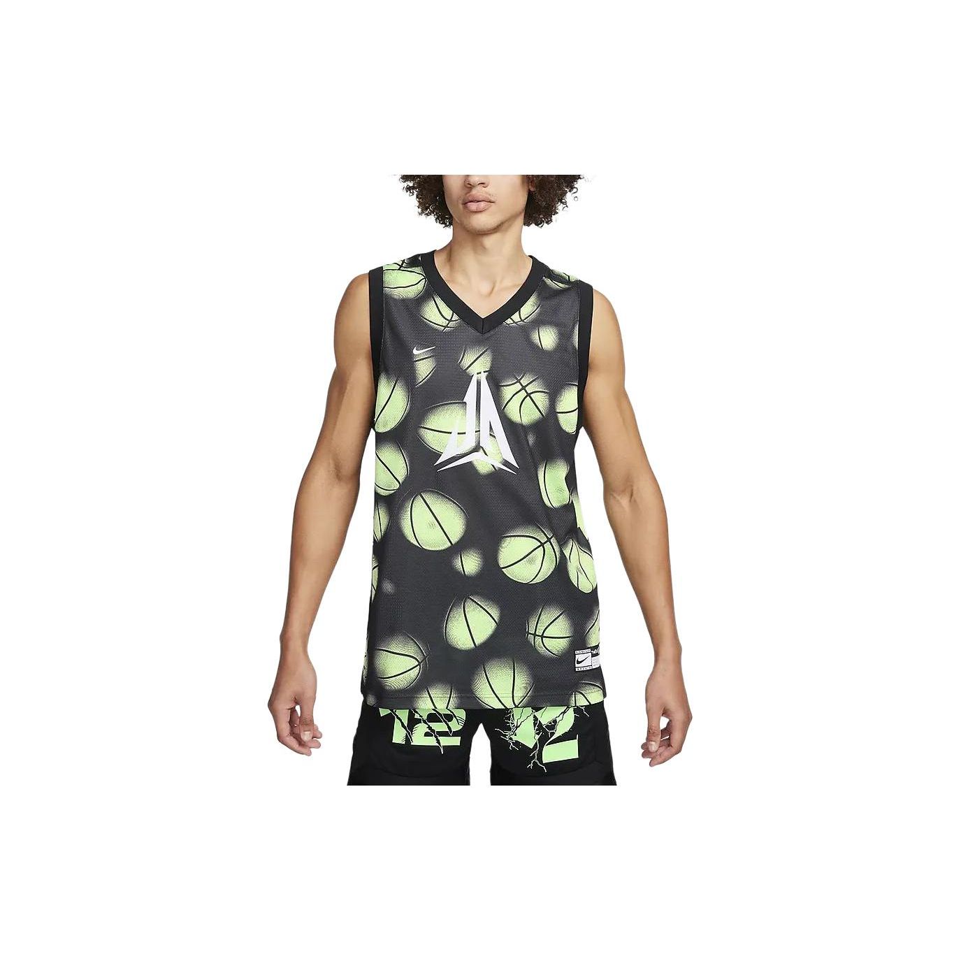 

Nike Dri-FIT DNA All Over Logo Print Casual Basketball Quick-Dry Lightweight Breathable Comfortable Tank Top Men Tops FN2978-337 M