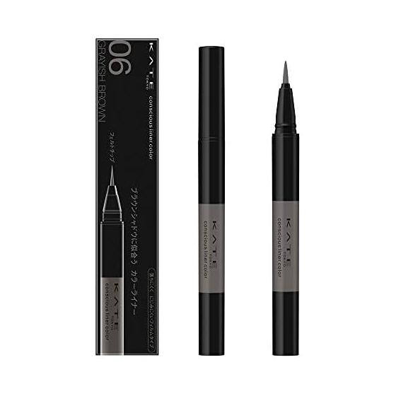 KATE (Kate) Kate Conscious Liner Color 06 Eyeliner 06 Grayish Brown 0.35ml (x 1)