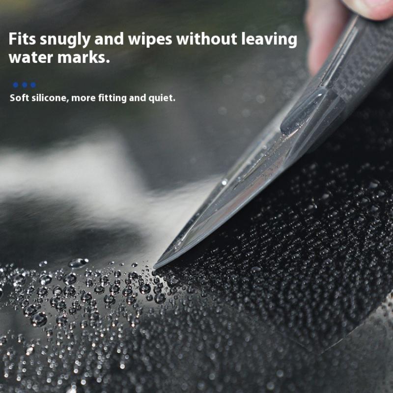 Non-Scratch Soft Silicone Handy Squeegee Car Wrap Tools Water Window Wiper Drying Blade Clean Scraping Film Scraper Accessories