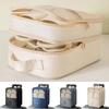Hanging Travel Shoe Bag Double Layer Shoes Packaging Pouch Shoes Storage Bag  Closet Organizer