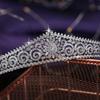 Cubic Zircon Casting Hair Jewelry Wedding Tiara Classic Bridal Hair Accessories Anniversary Women Crowns HG0036 Corona Princesa
