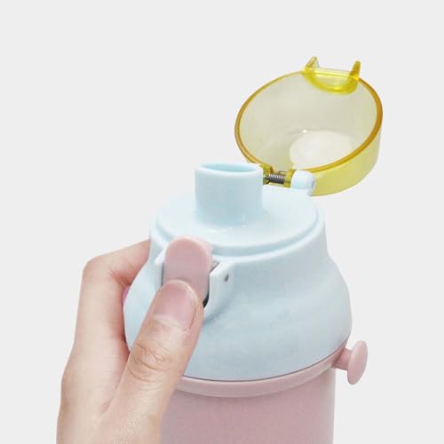 Skater Chikawa Water Bottle 480ml Children's Antibacterial Plastic Child Friendly Lightweight Made In Japan PSB5SANAG-A