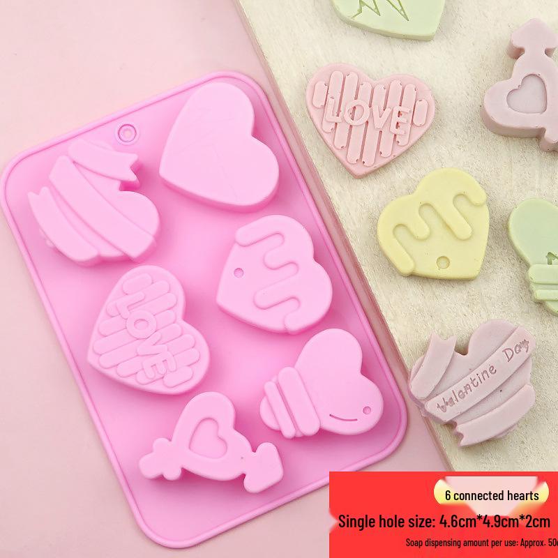 Silicone Soap Mold Making Set for DIY and Children's Homemade Breast Milk Soap