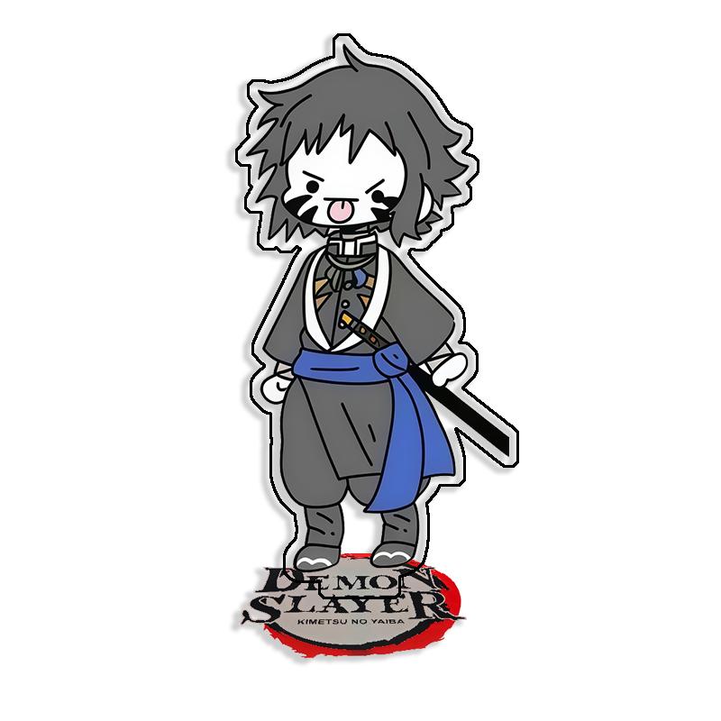 Standing Sign for Demon Slayer Tanjiro Kamado Doma Sabito Acrylic SelfMade Cartoon Anime Desktop Decoration Toy Fans Gift 15cm