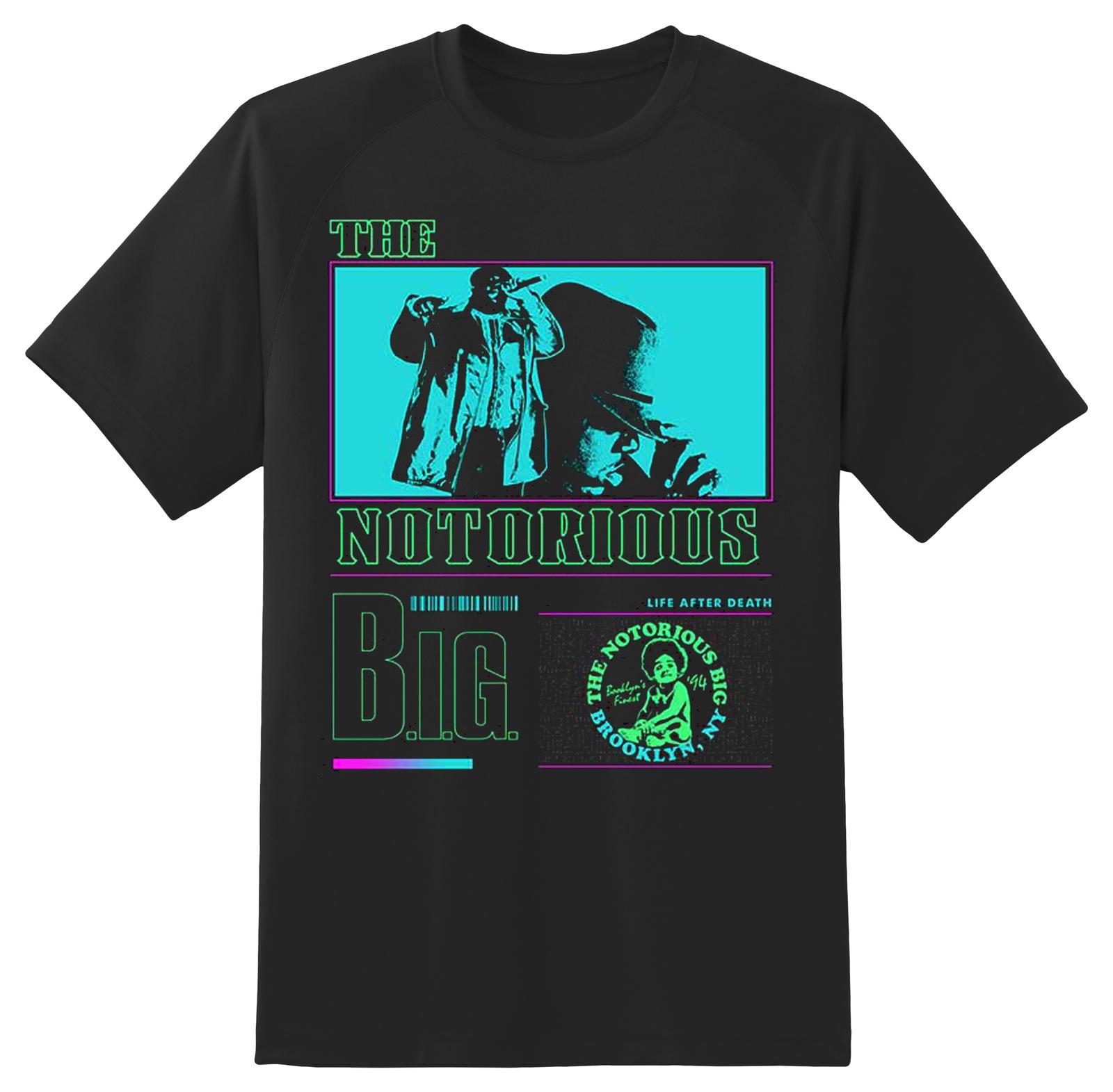 Biggie Smalls Life After Death Neon Official Mens T-Shirt Unisex- S