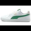 Unisex Shuffle Low Top Sneakers White Green 309668-13