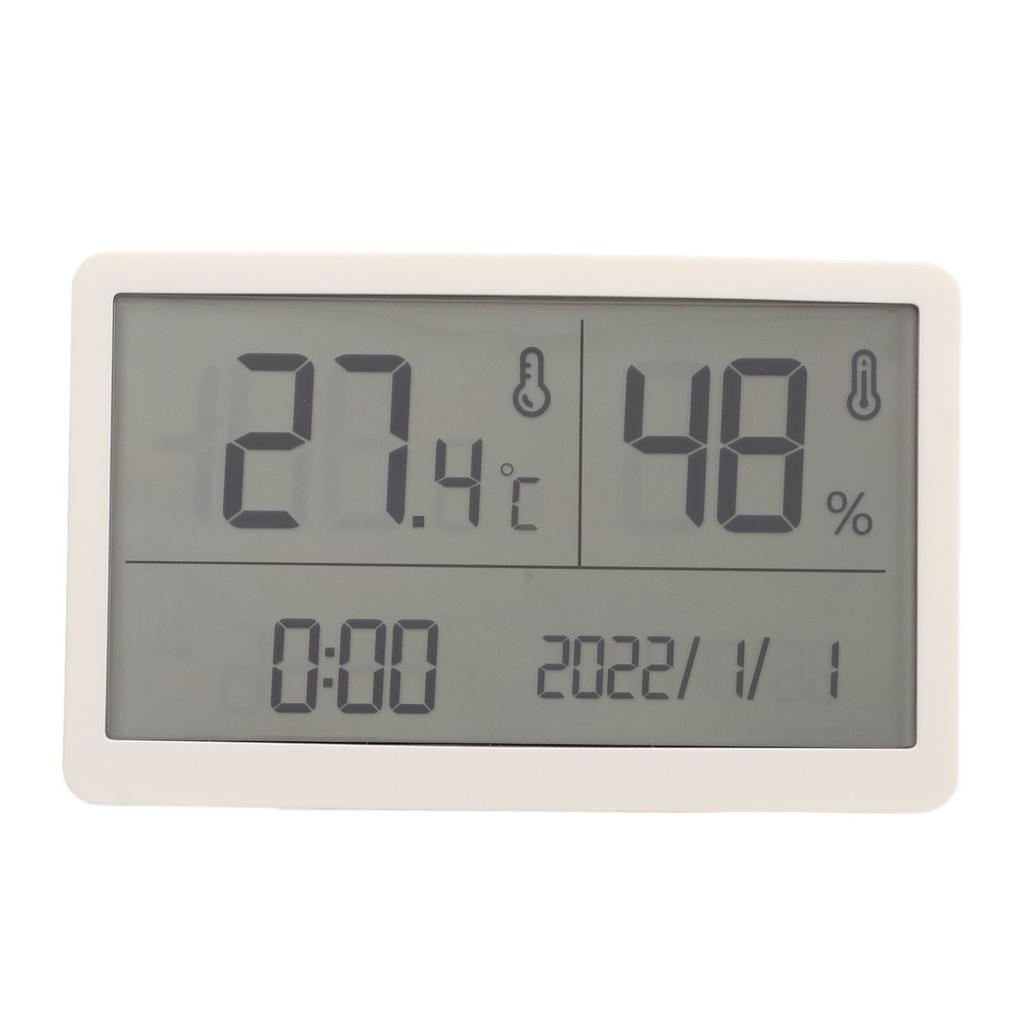 Temperature Humidity Monitor Temp Tester Digital Display Thermometer Hygrometer for Home Room